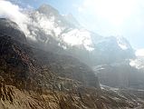 19 Dhaulagiri Northwest Shoulder From Chhonbardan Glacier Between Glacier Camp And Italy Base Camp Around Dhaulagiri